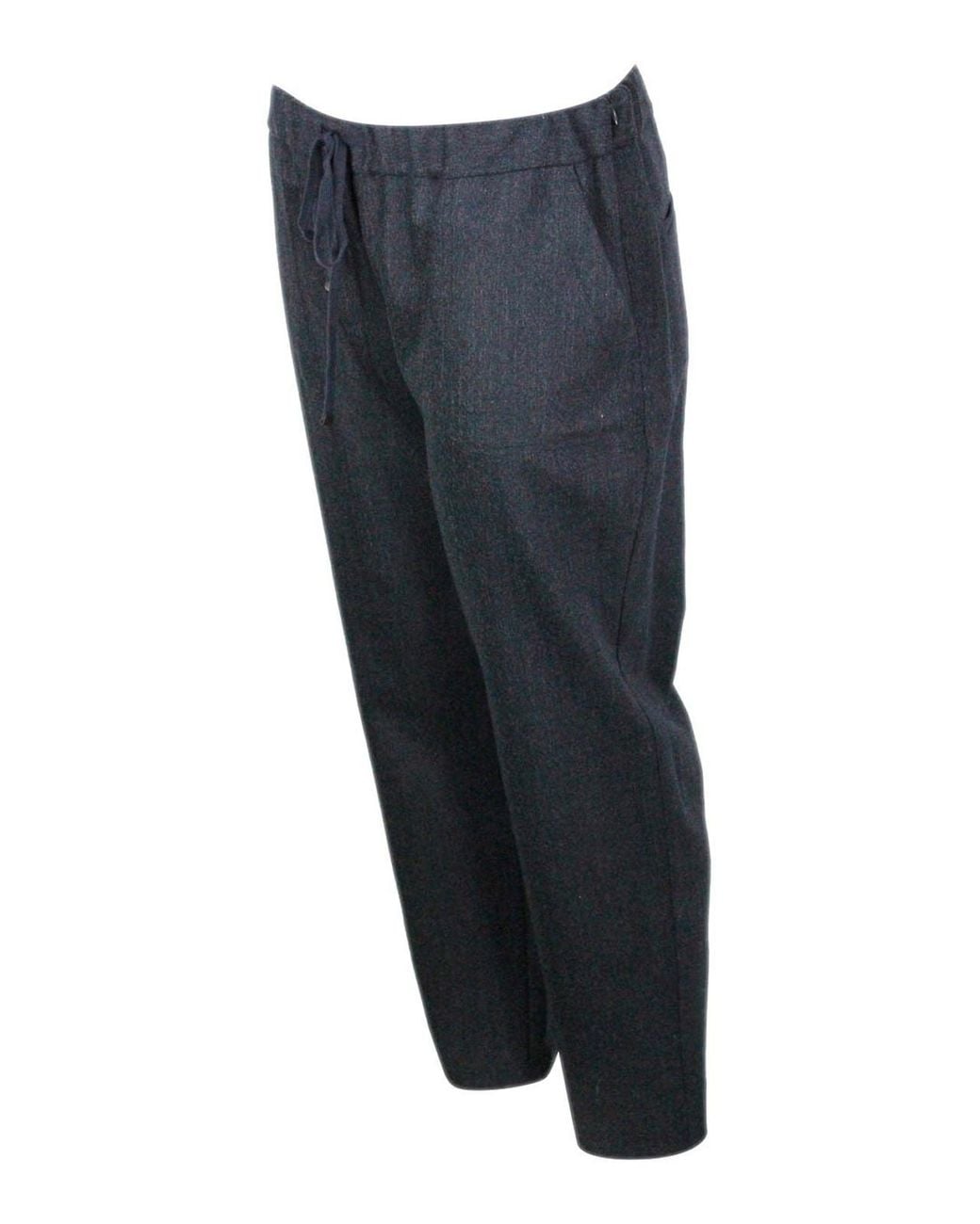 Lorena Antoniazzi Blue Trousers