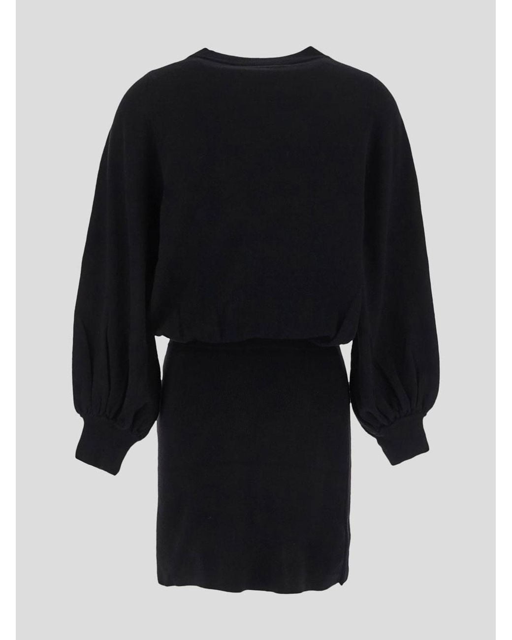 Semicouture Black Short Dress