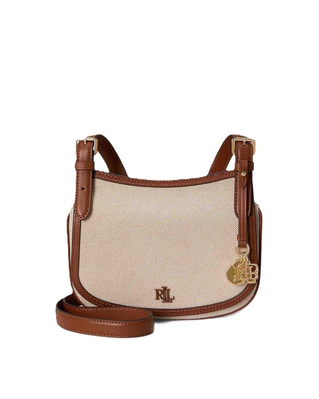 Ralph Lauren Brown Marcy Crsbdy-Crossbody-Medium