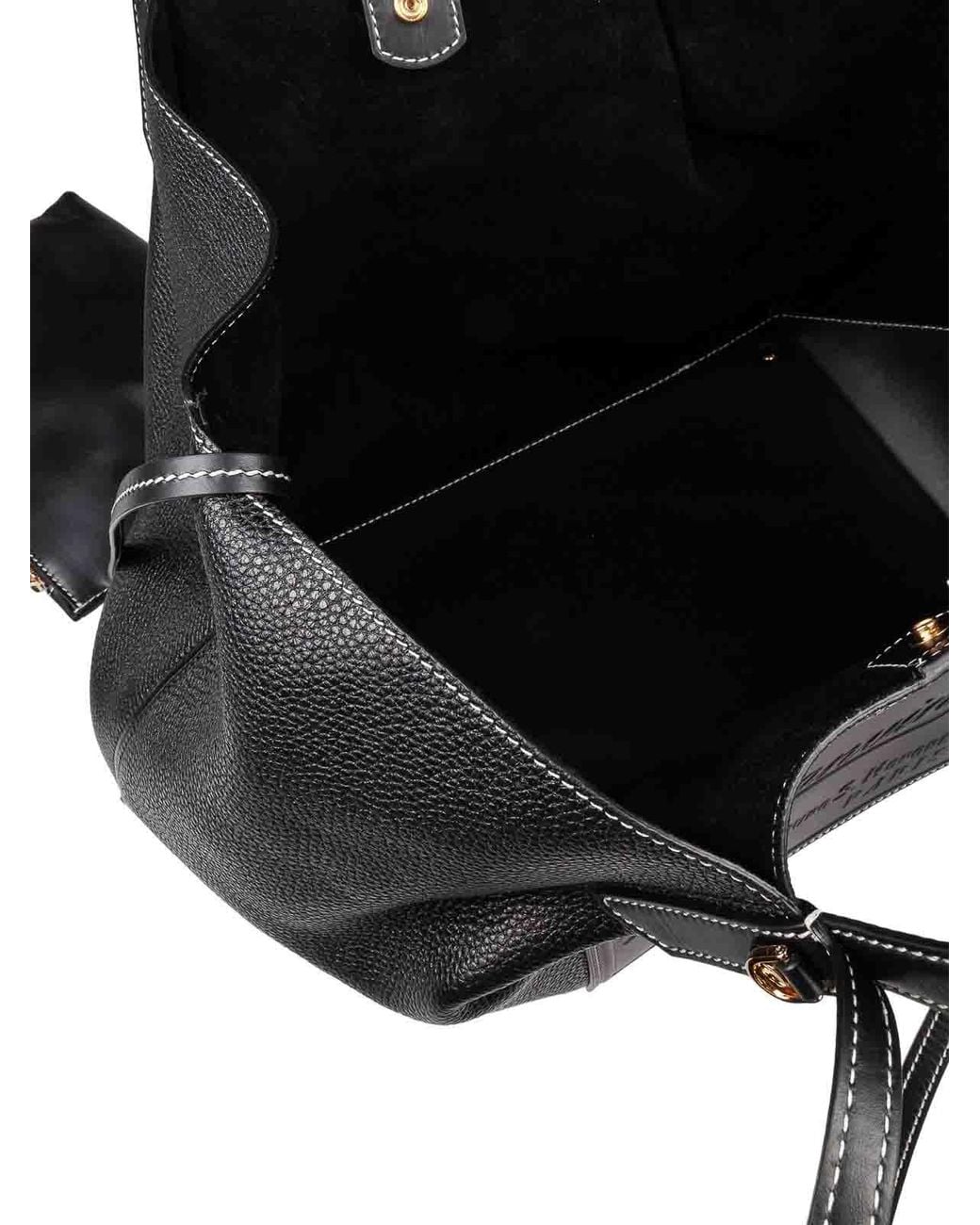 Lanvin Black Shopper