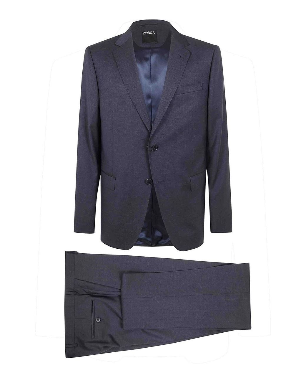 Zegna Blue Z Luxury Tailoring Suit for men