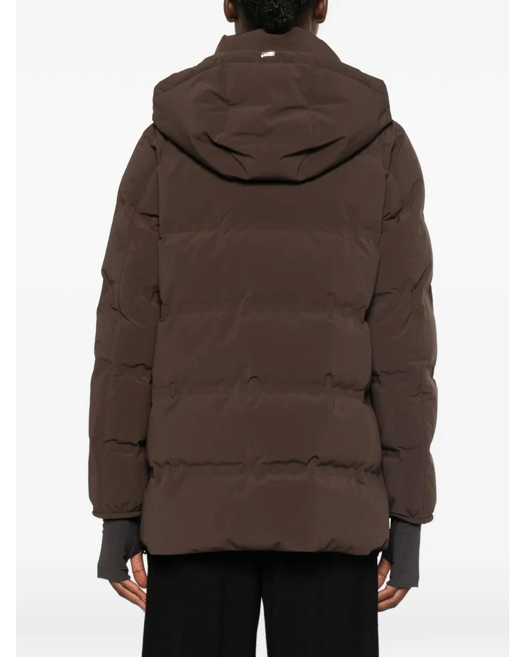 Herno Green Hooded Puff Coat