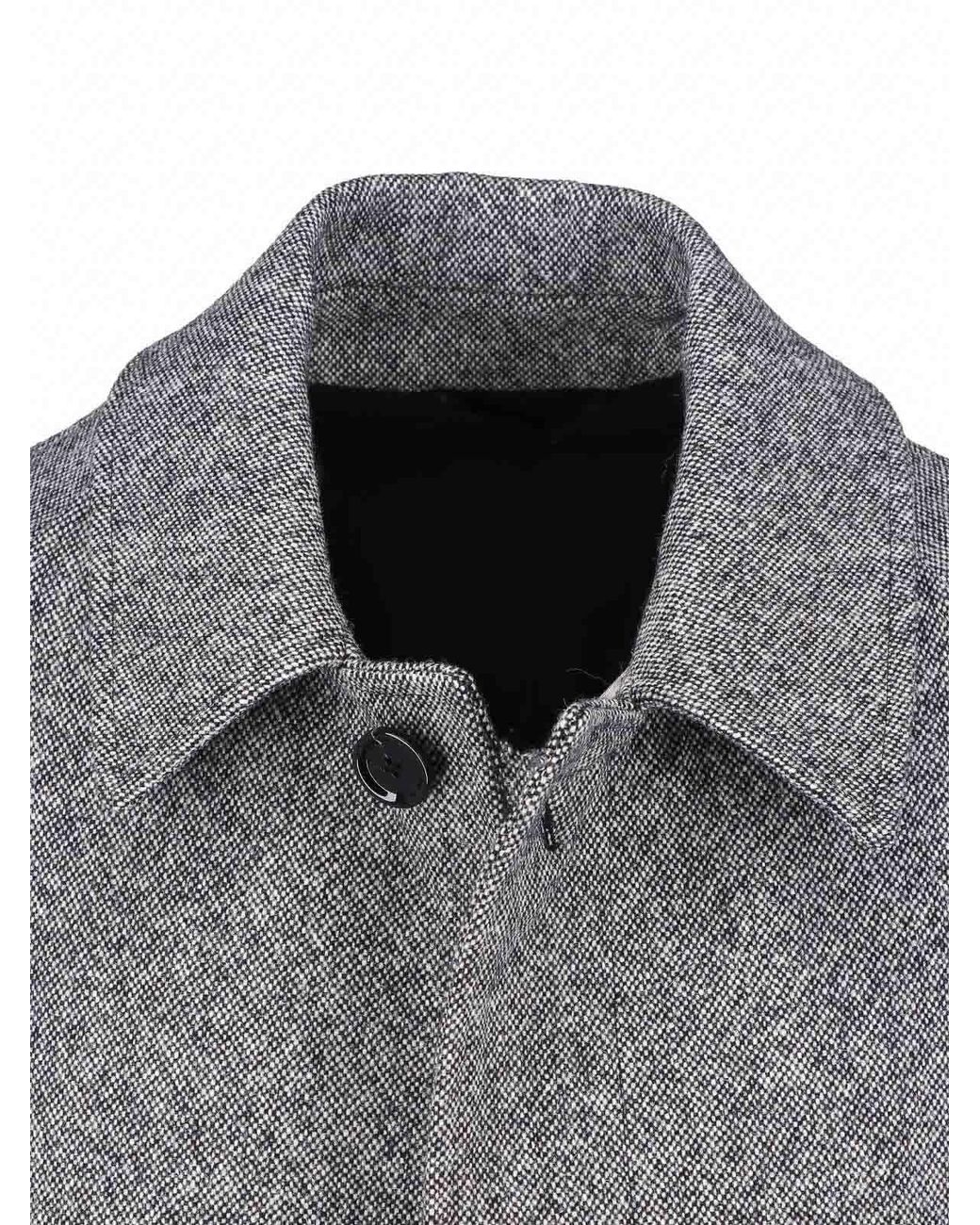 Abrigo Midi Lardini de hombre de color Gray