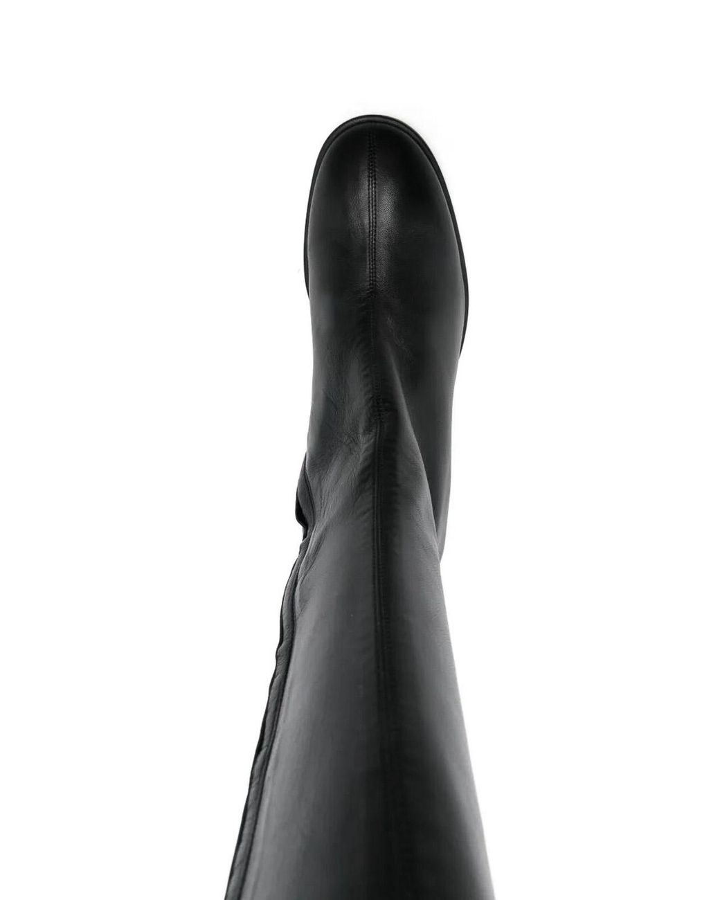 Aeyde Black "Alina" Knee High Boots