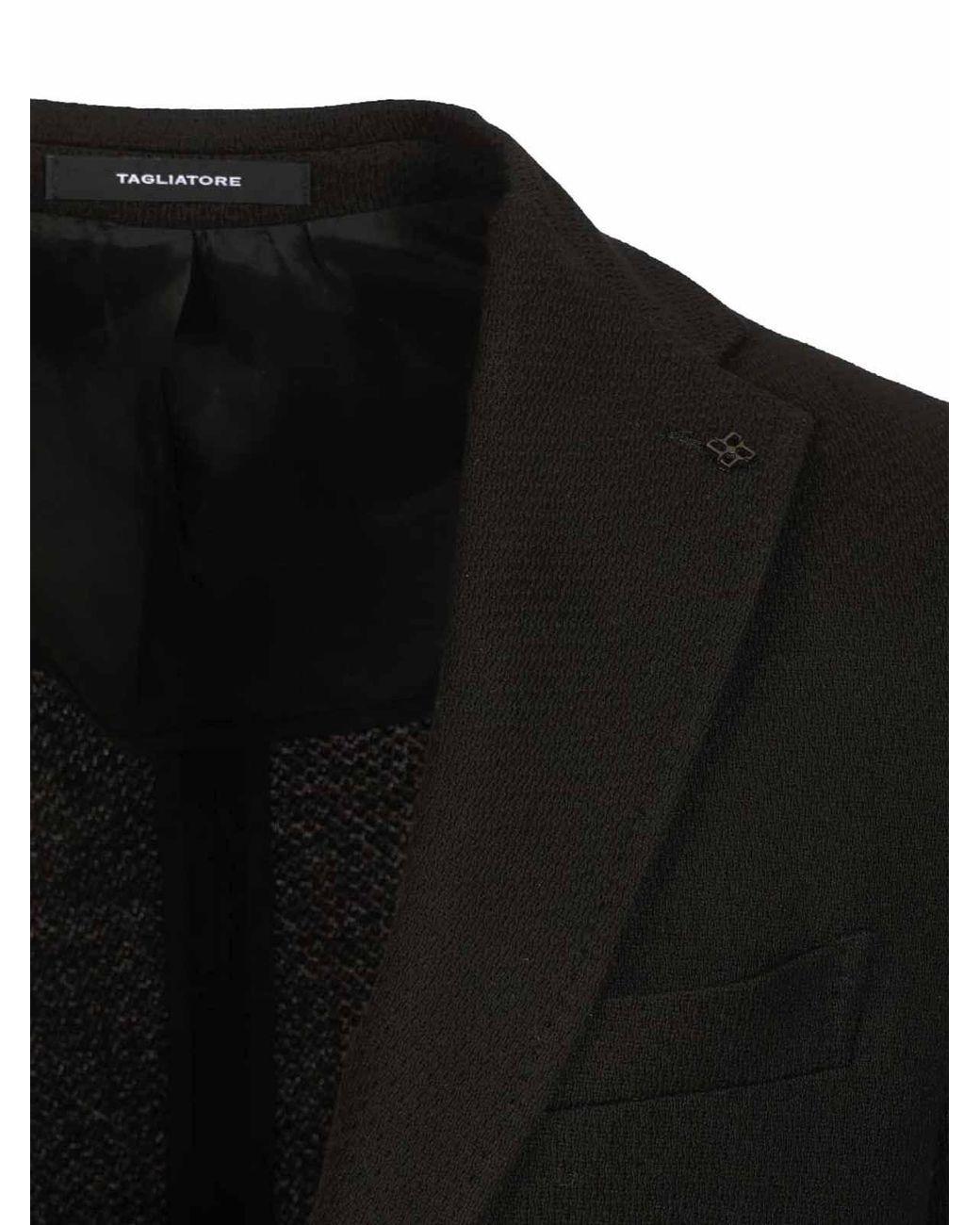 Tagliatore Black Montecarlo Blazer for men