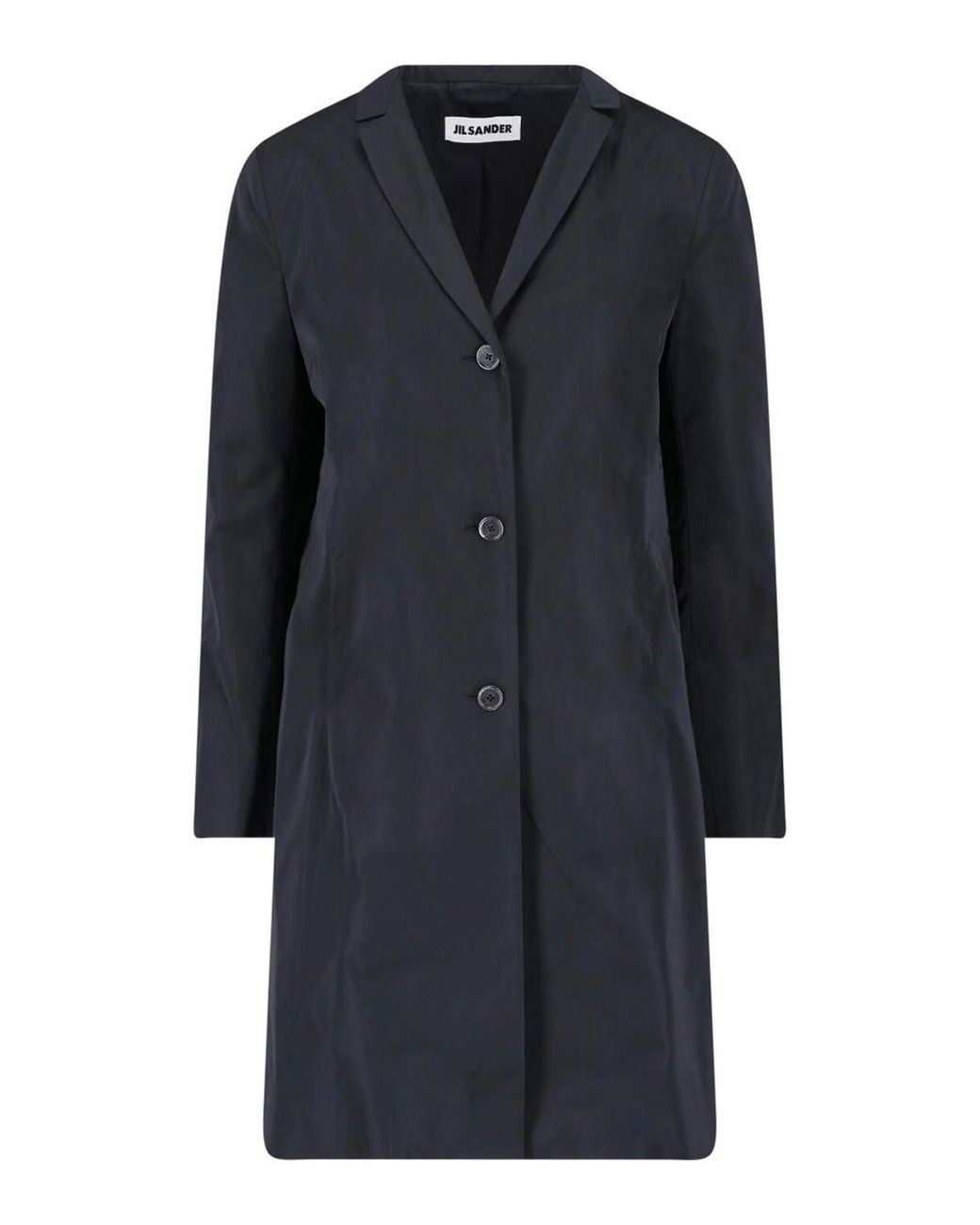Jil Sander Blue Technical Fabric Jacket