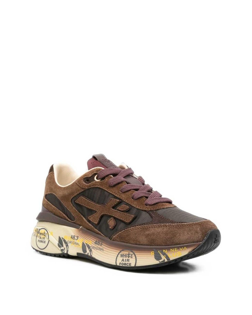 Premiata Brown Sneakers