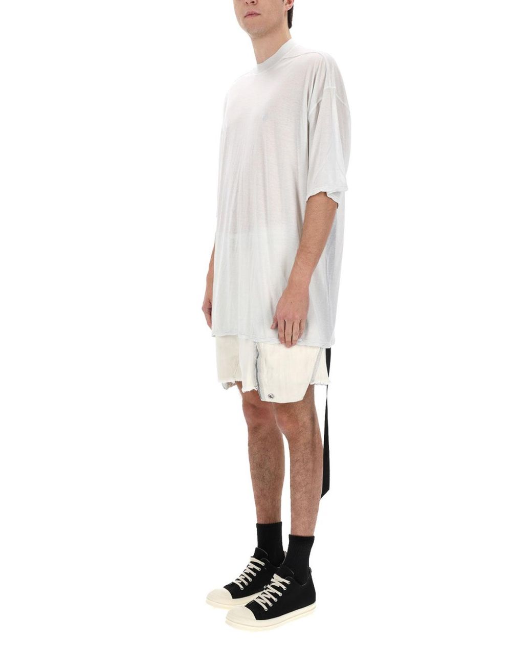 Rick Owens White Tommy T T-Shirt for men