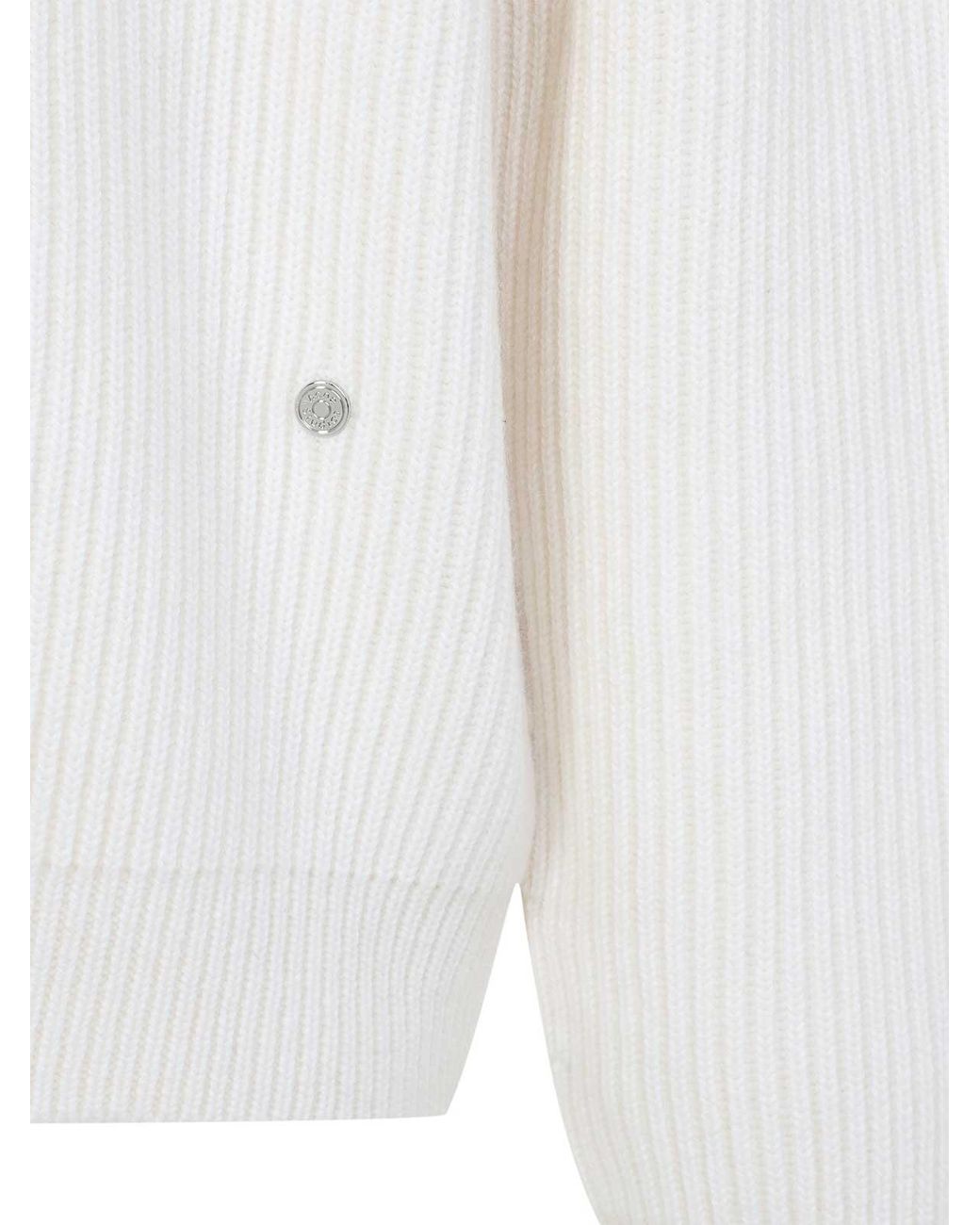 Acne White Sweater for men