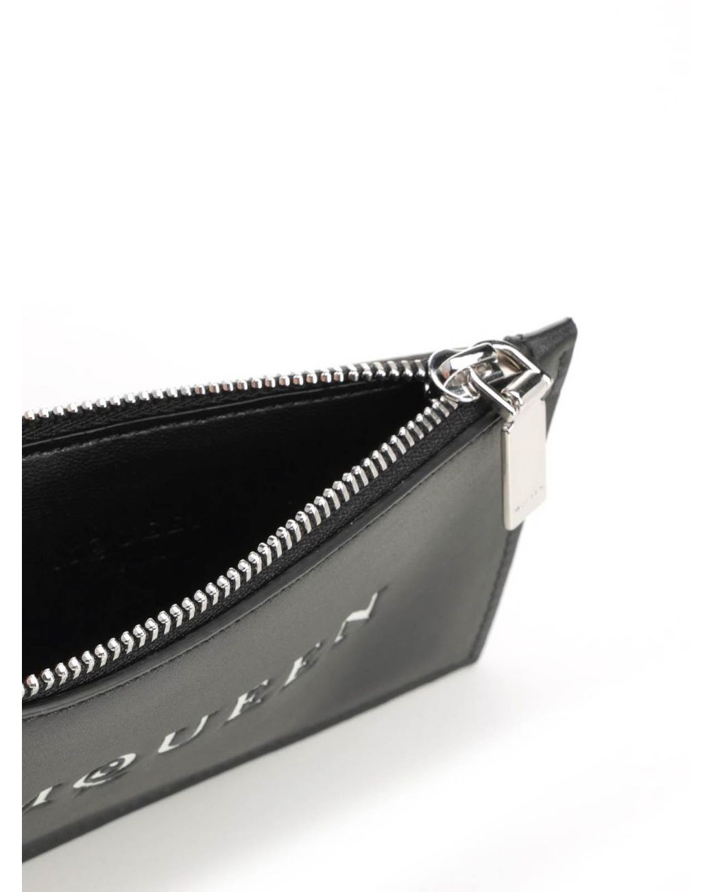 McQueen White Card Holder for men