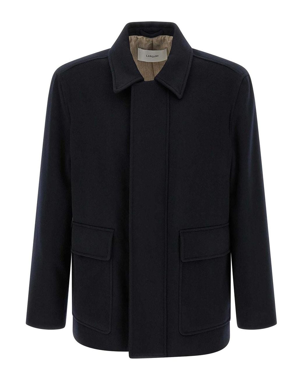 Lardini Blue Cashmere Jacket for men