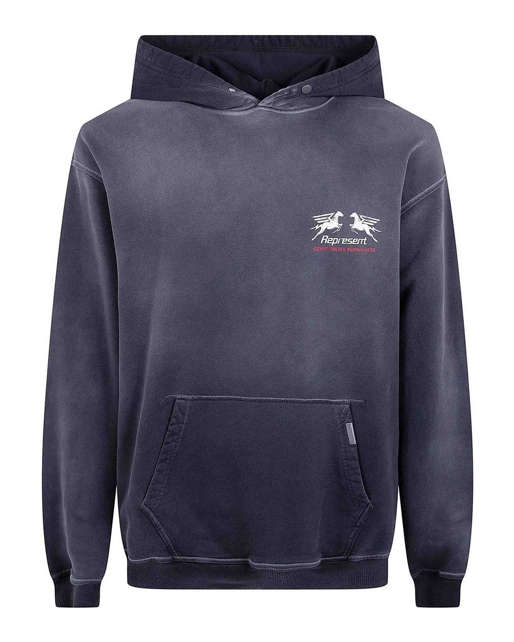 Represent Blue 24 Hour Service Hoodie for men