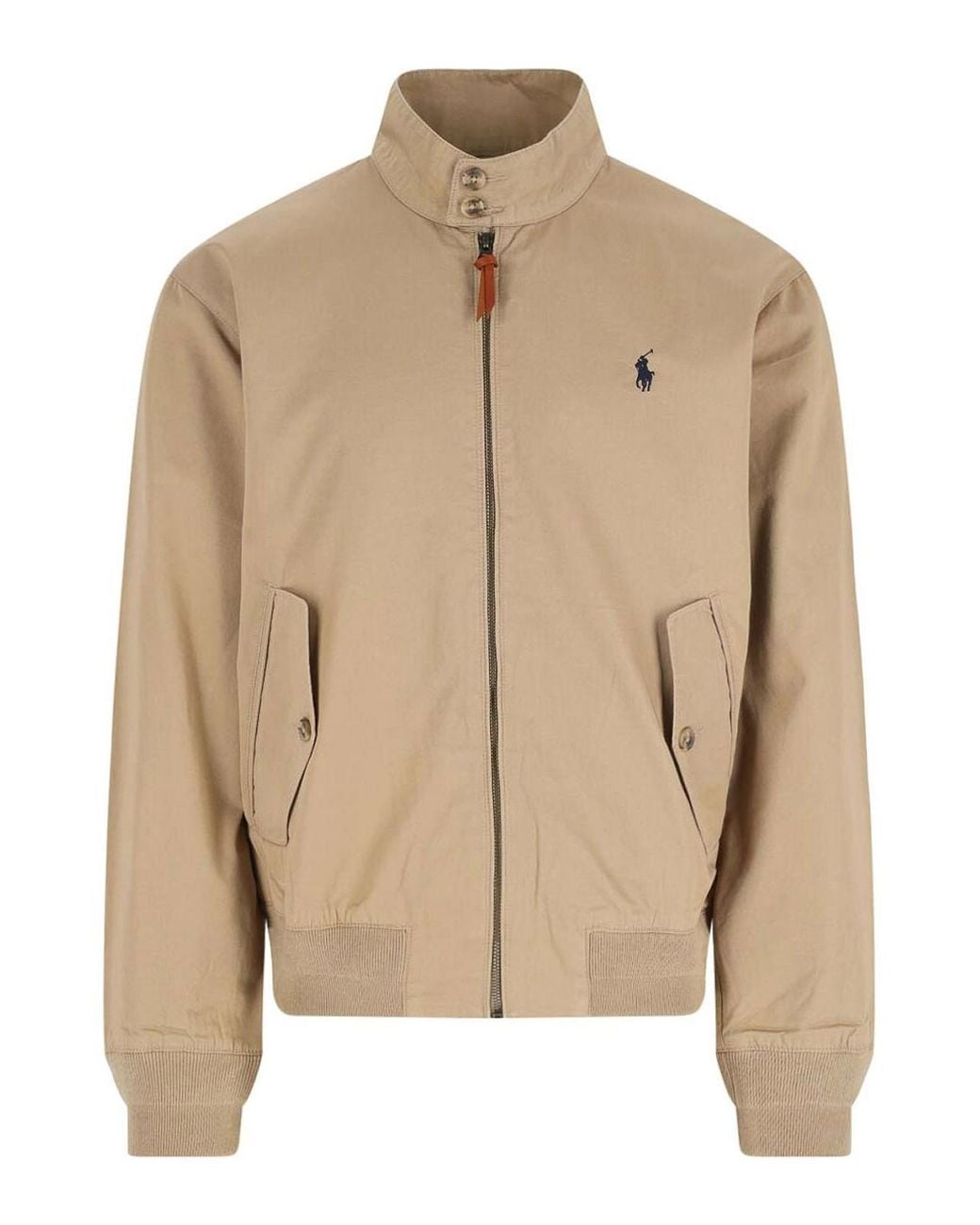 Polo Ralph Lauren Natural Logo Zip Jacket for men