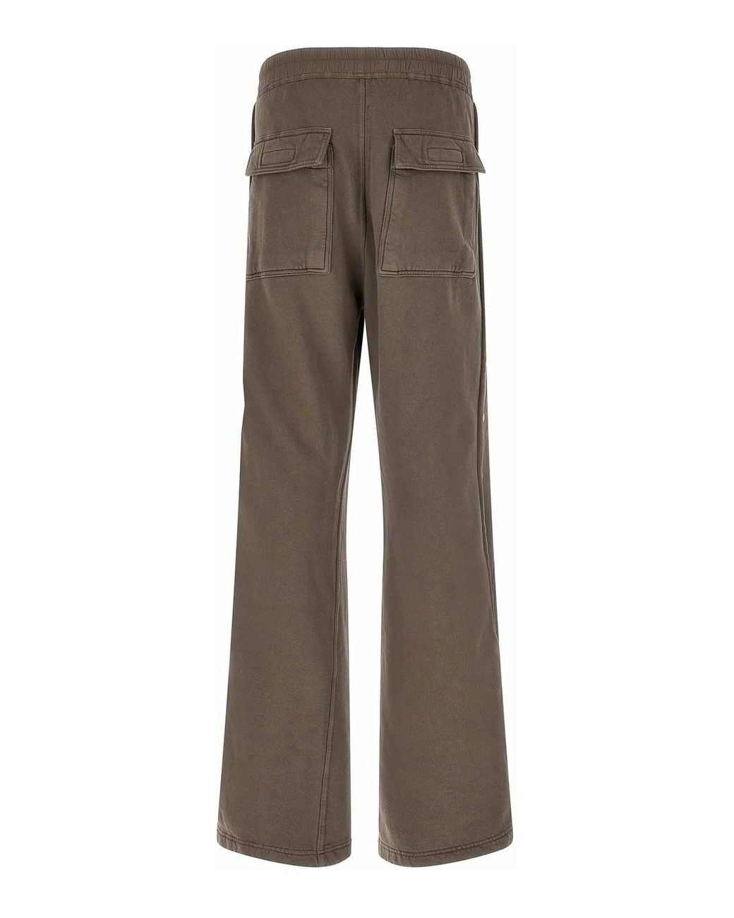 Rick Owens Brown Wide Pusher' Pants for men