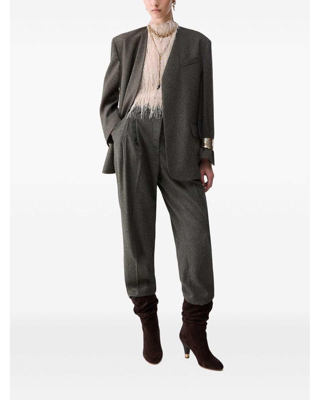 Liu Jo Black Minimal Jacket With Pockets