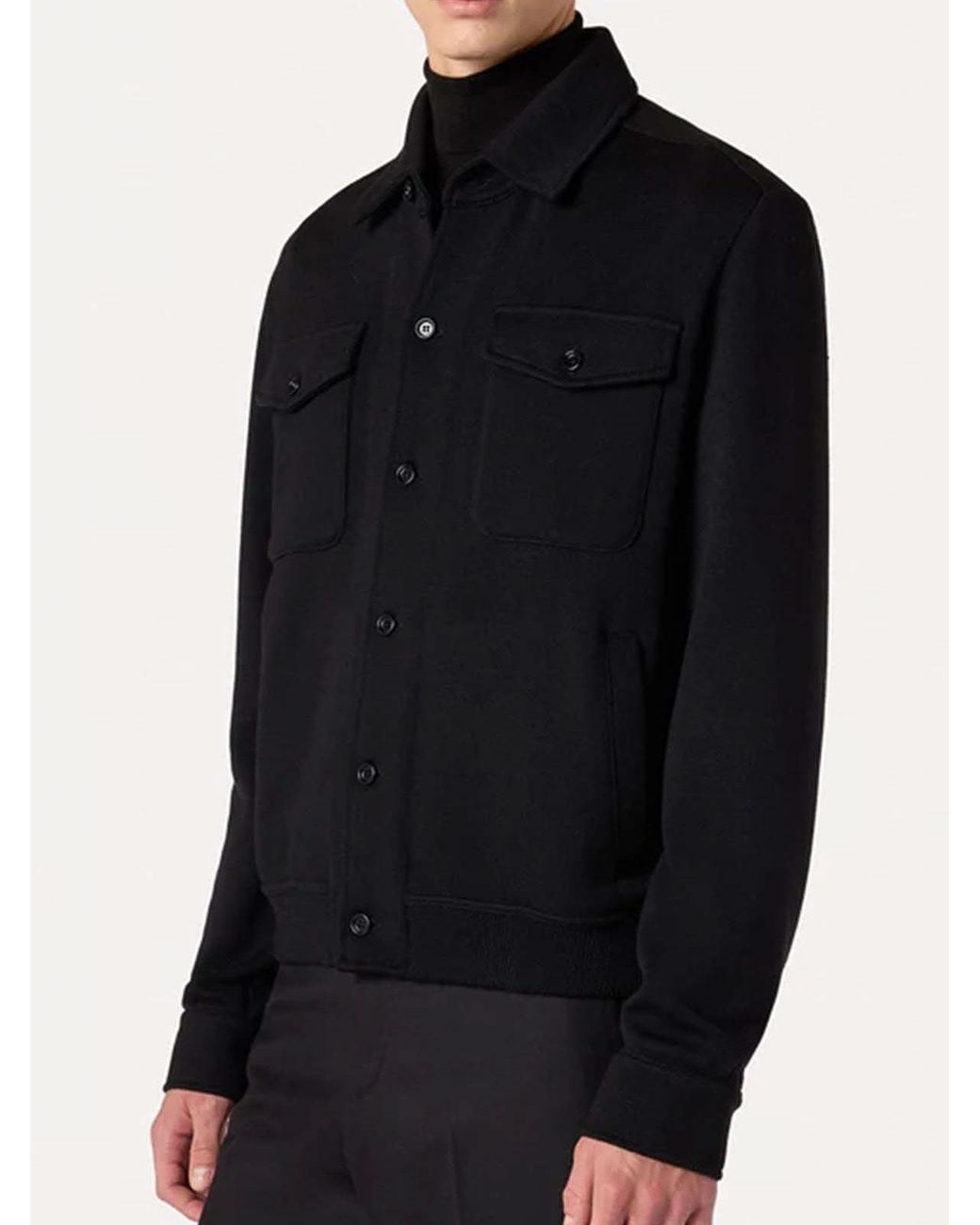 Lardini Black Jacket for men