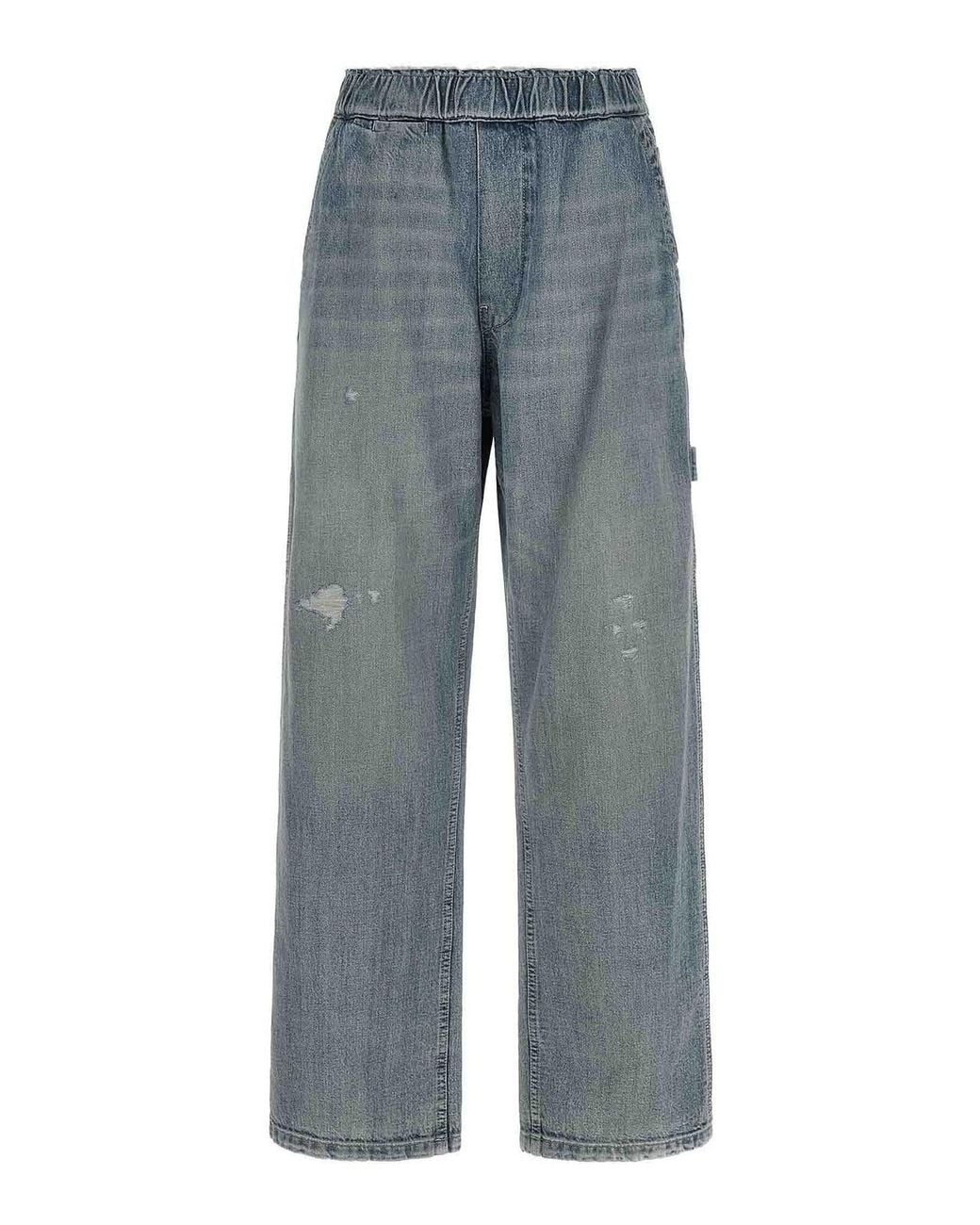 MM6 by Maison Margiela Blue Carpenter Jeans