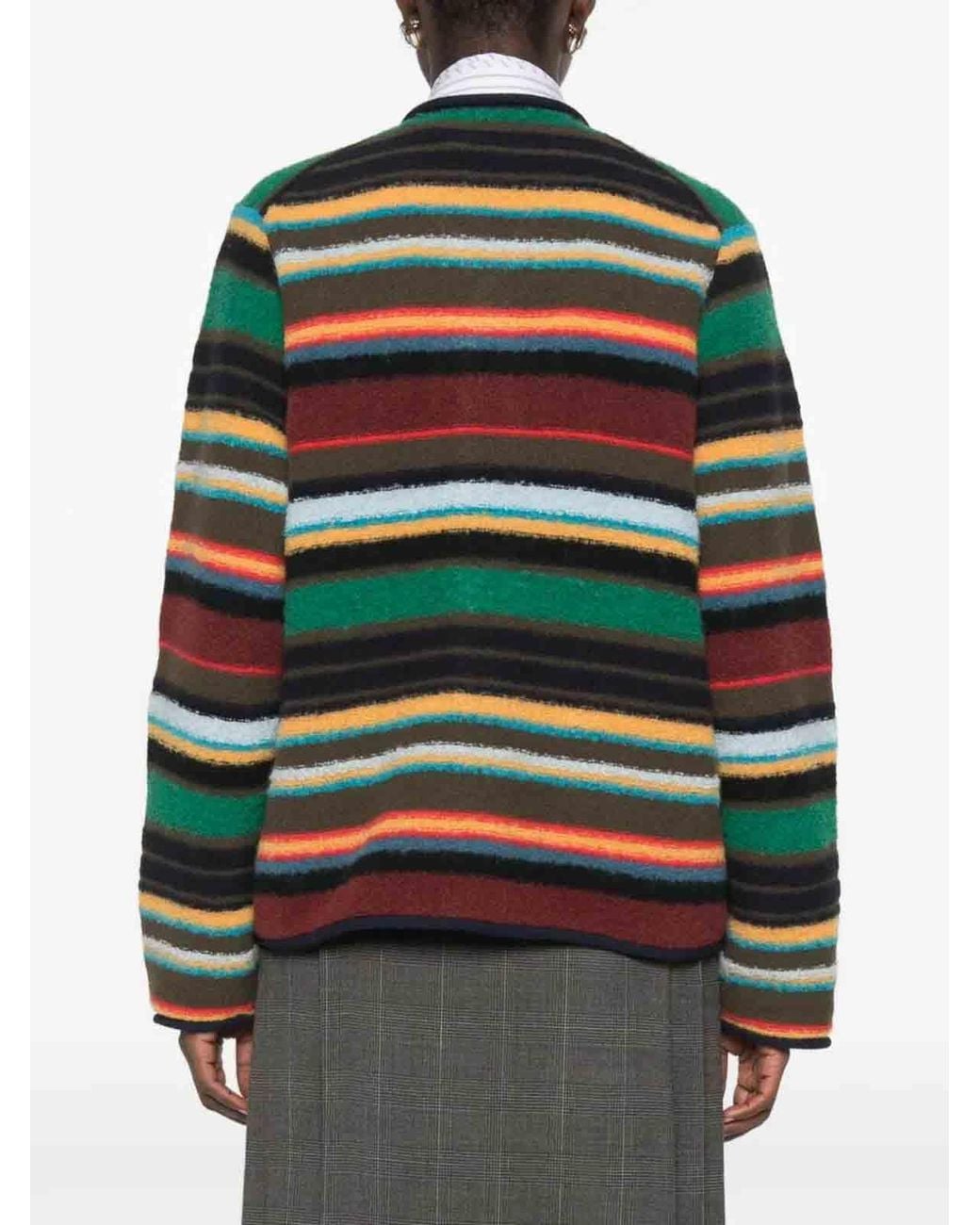 Sacai Green Mix Knit