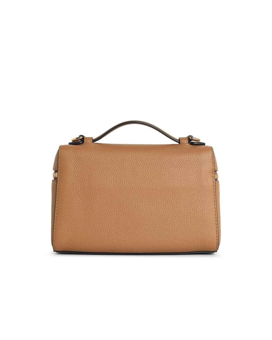 Tory Burch Brown Romy Slim Mini Bag
