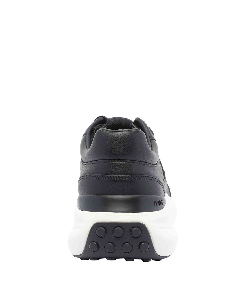 Tod's Black Calf Leather Sneakers