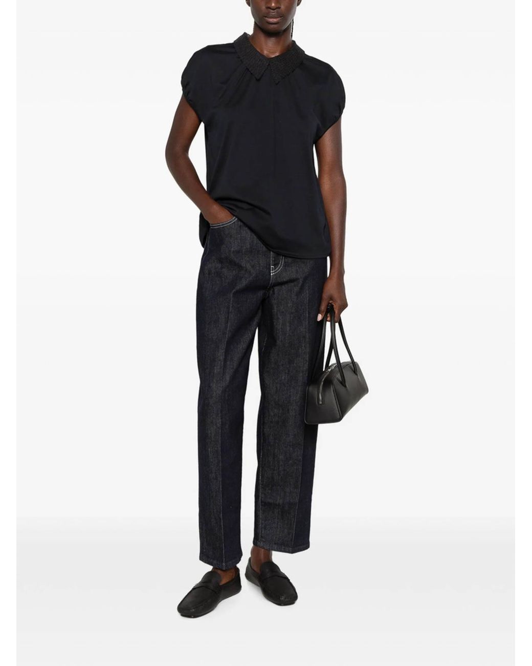 Fabiana Filippi Black T-Shirt