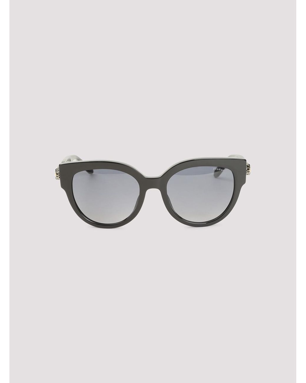 BVLGARI Gray Serpenti Forever Round Sunglasses