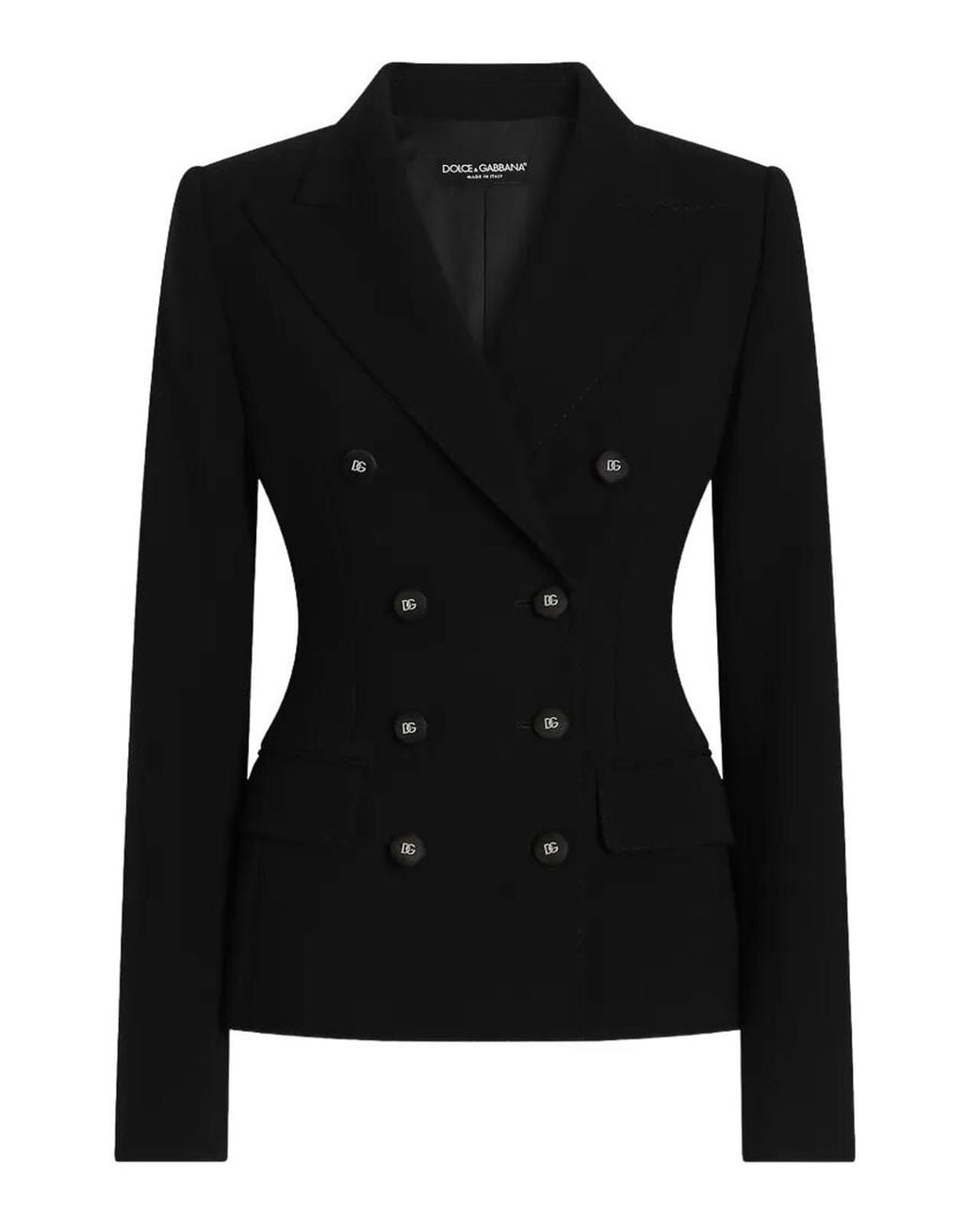 Dolce & Gabbana Black Double-Breasted Jacket