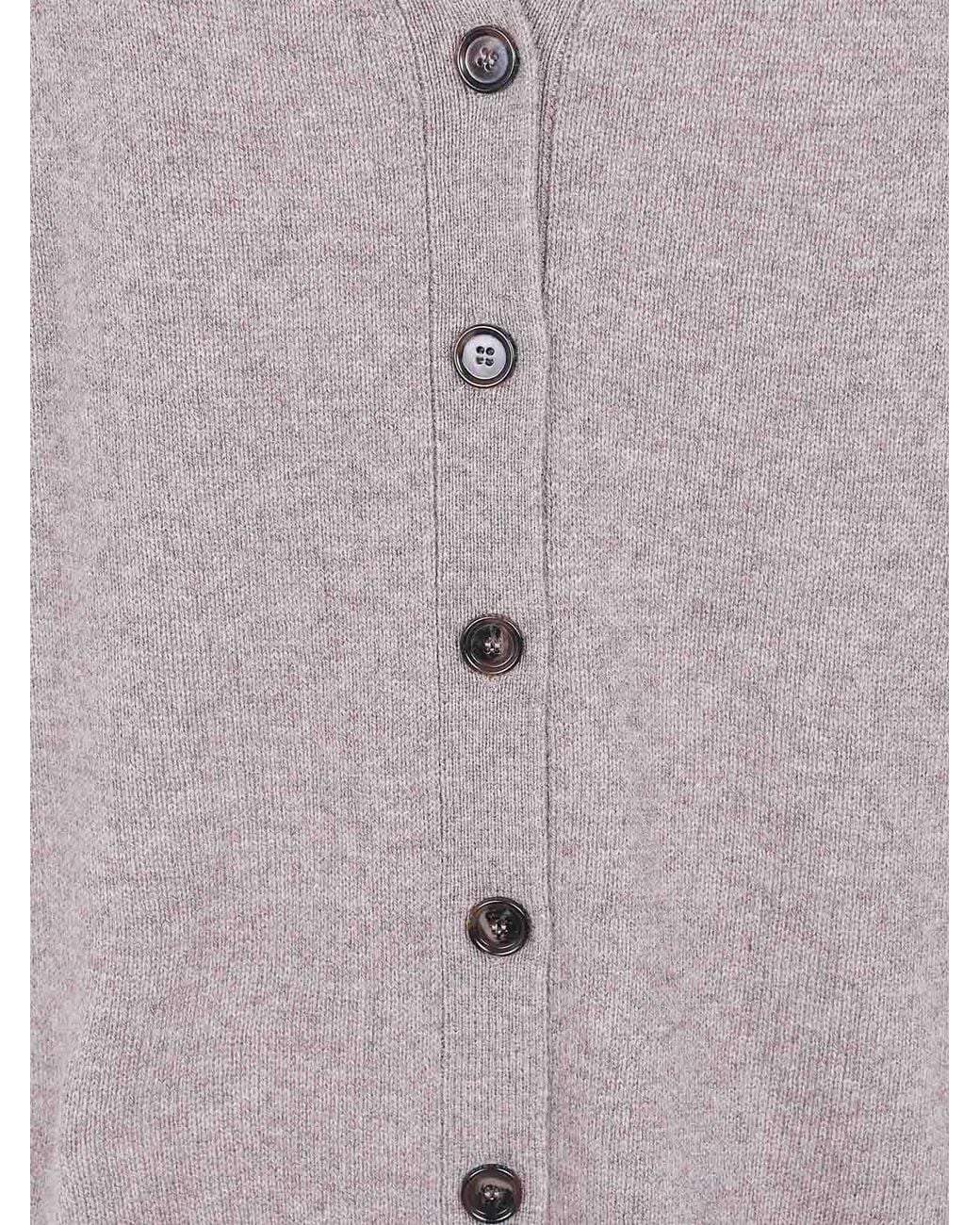 Aspesi Gray Classic Cardigan