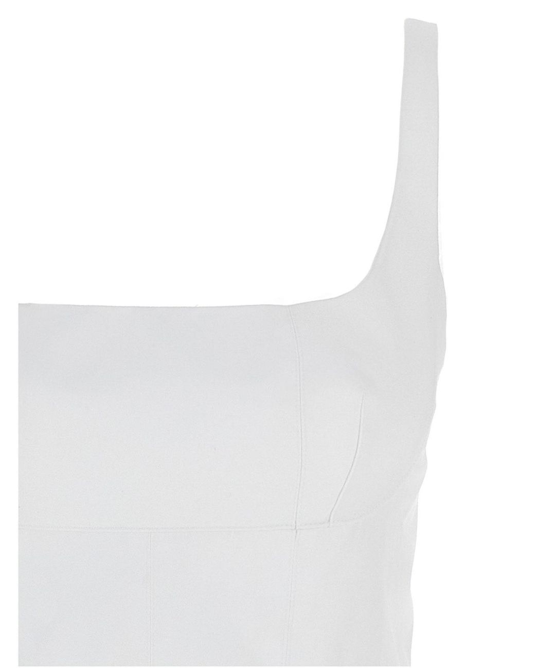 Giovanni bedin White Pleated Dress