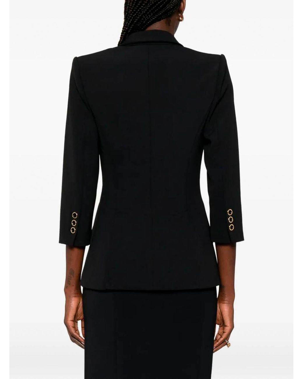 Elisabetta Franchi Black Jacket