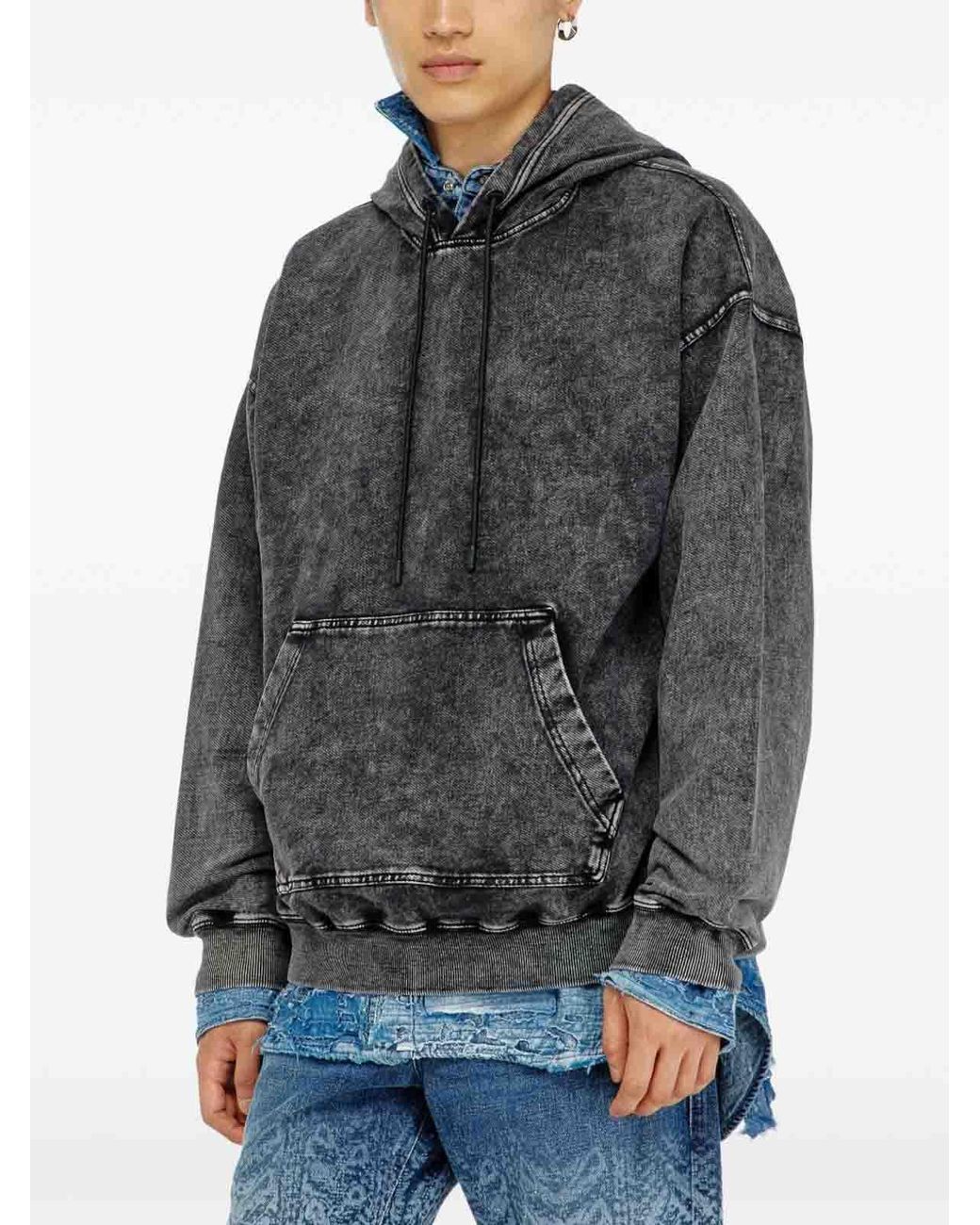 DIESEL Gray Sweatshirt for men