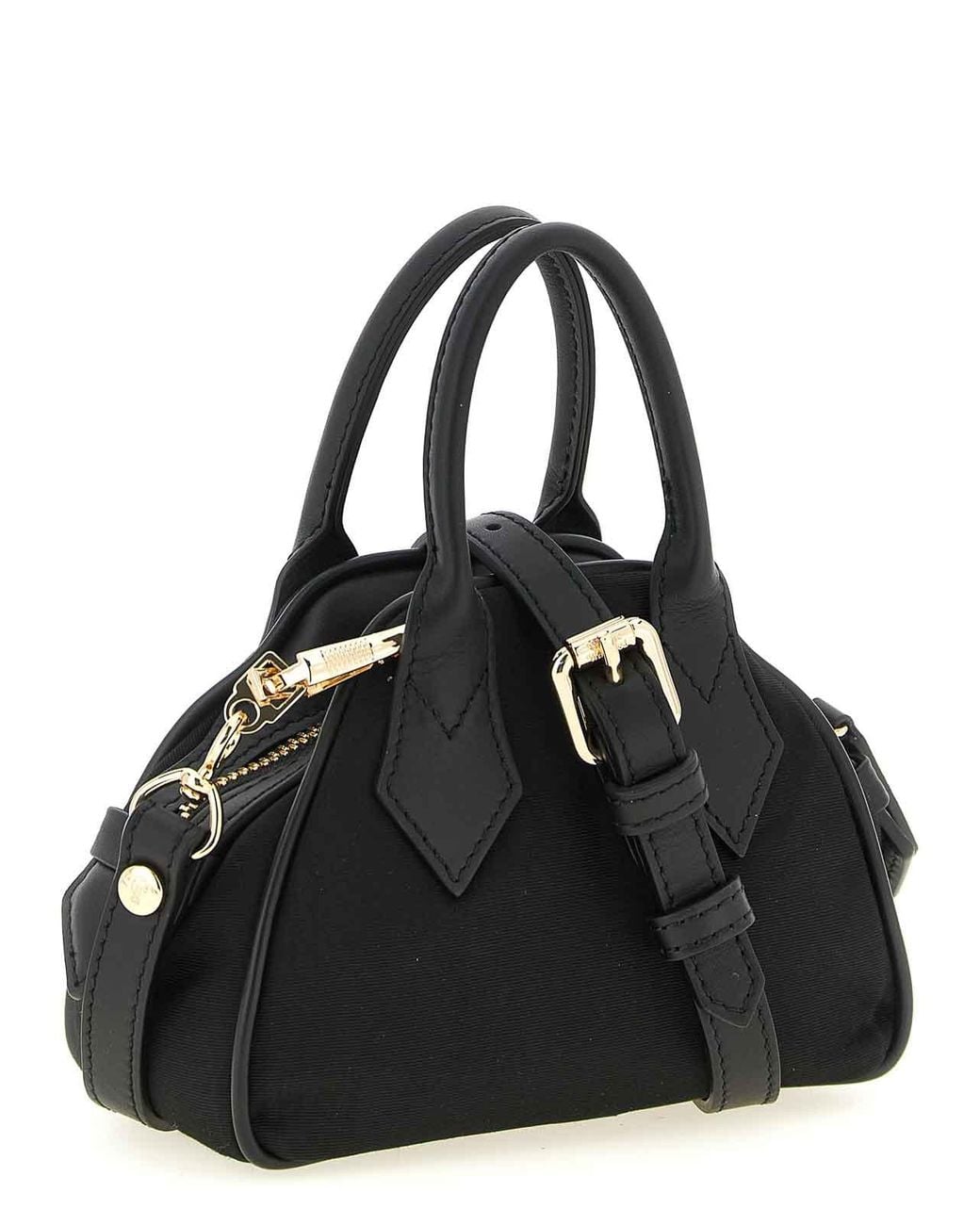 Vivienne Westwood Black Yasmine Mini Handbag