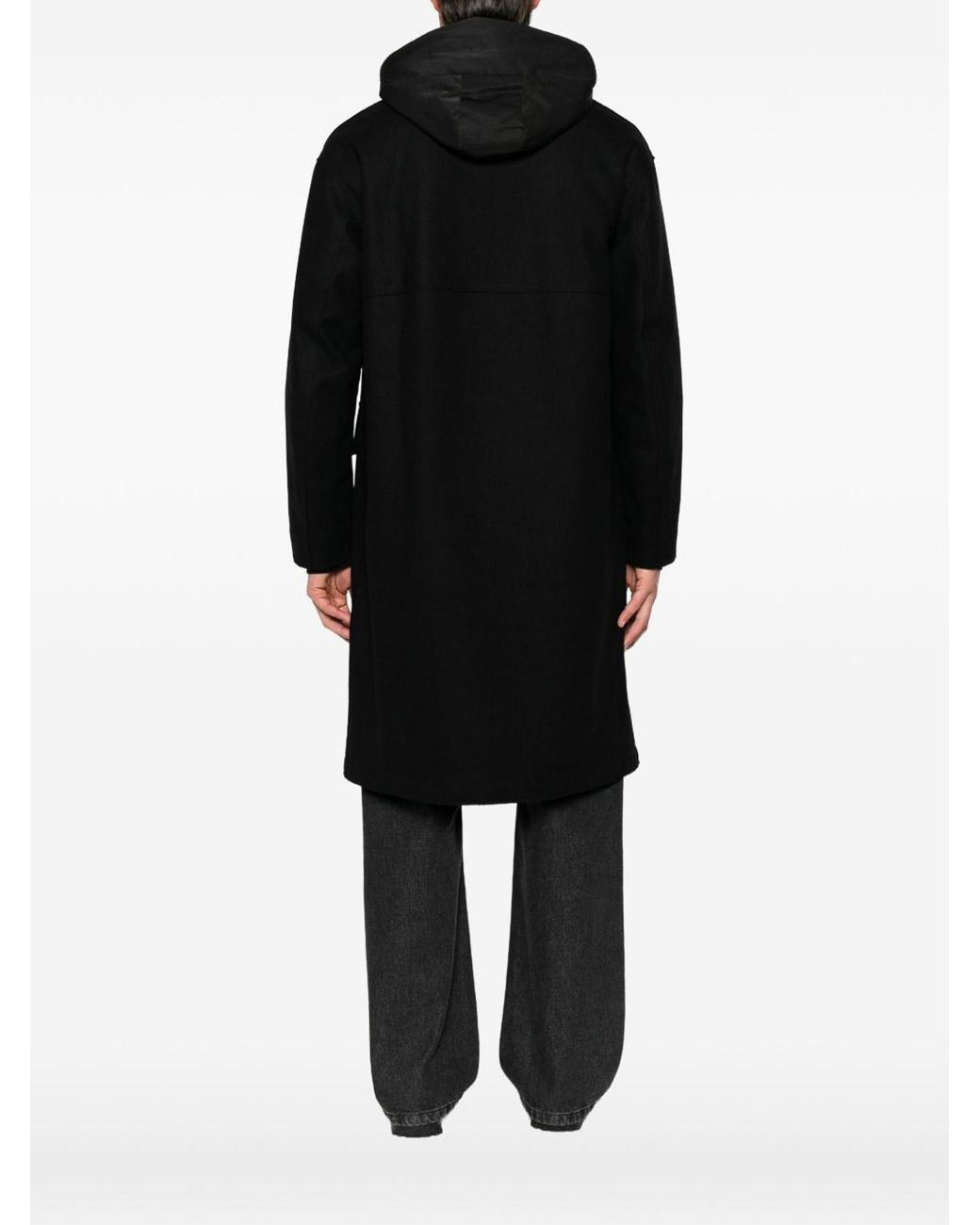 DUNO Black Coat for men