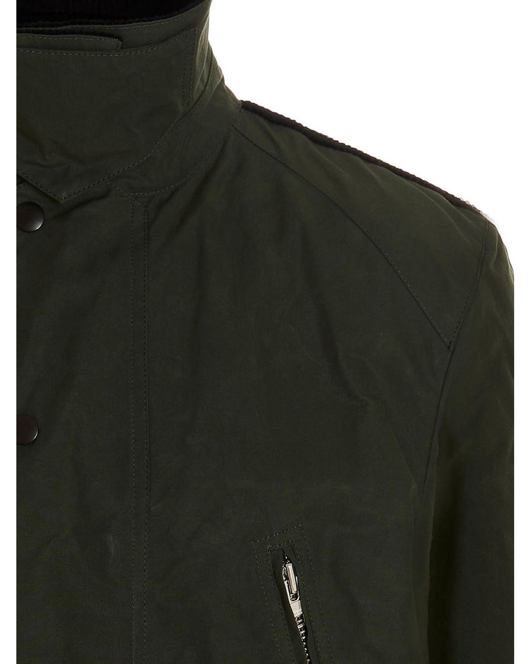 Department 5 Black Wax Cotton Jacket for men