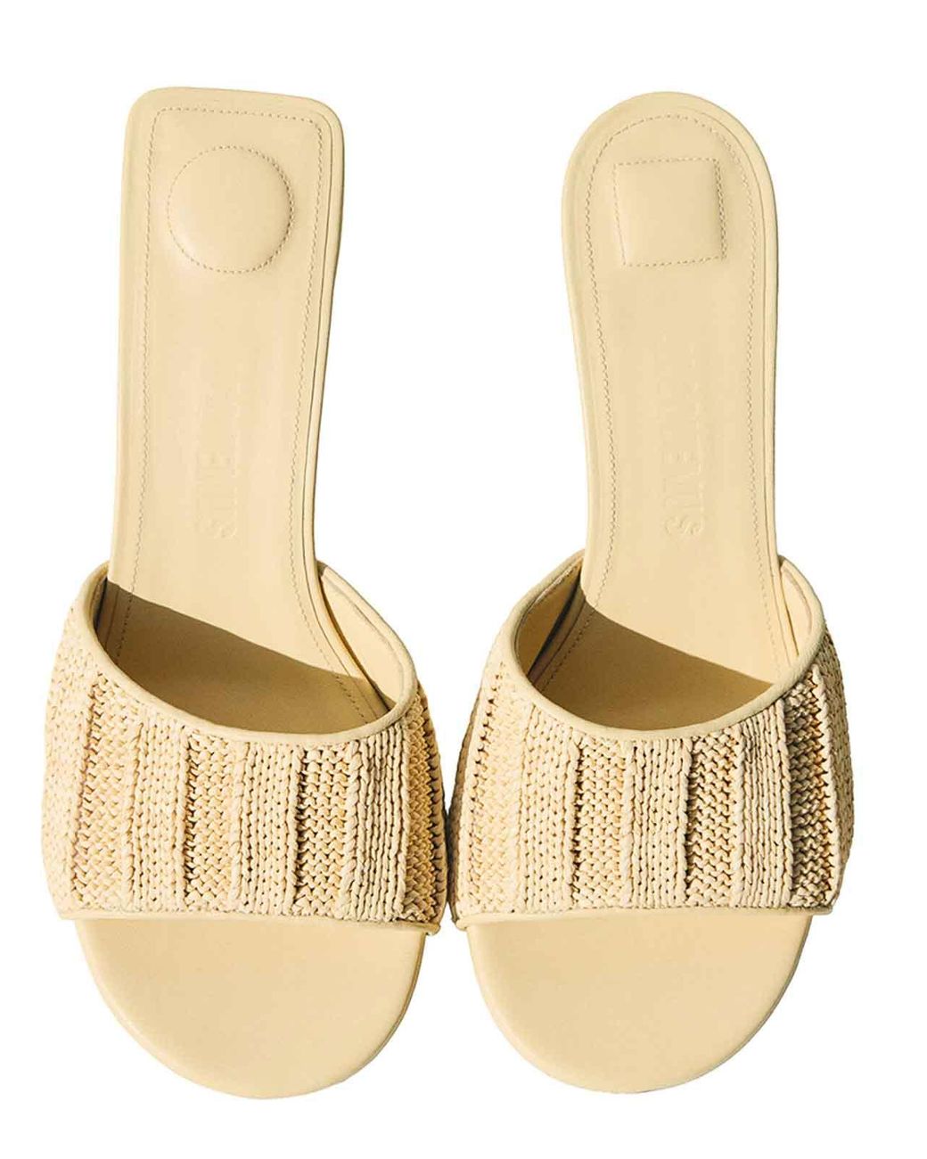 Jacquemus Natural Les Mules Cubisto