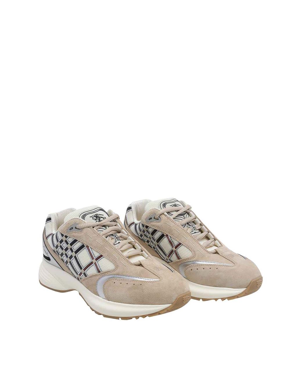 Baskets Burberry pour homme en coloris White