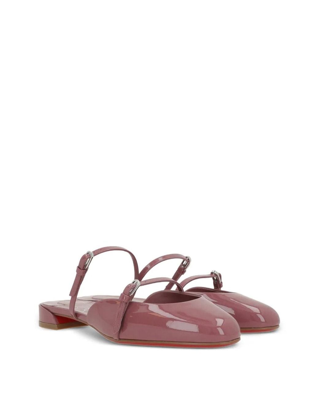 Christian Louboutin Purple Jane Nina Flat
