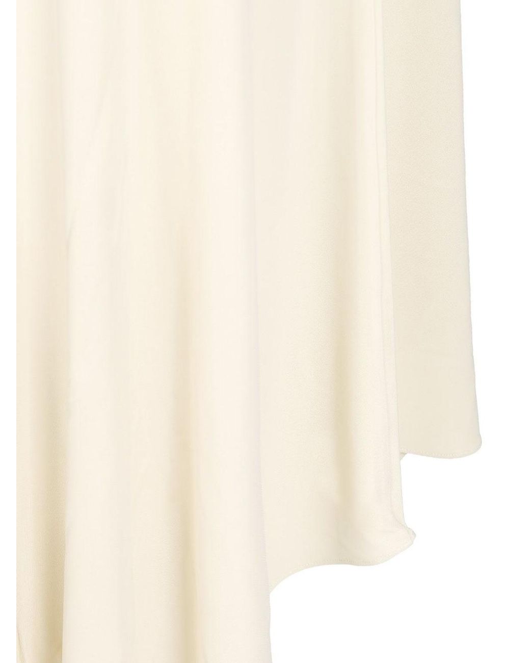 Alaïa White Jersey Dress With Belt
