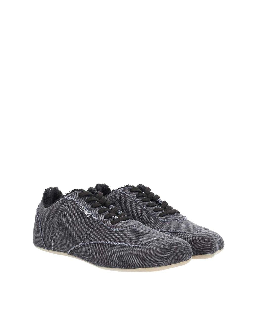 MM6 by Maison Margiela Gray Anatomical Canvas Sneaker for men