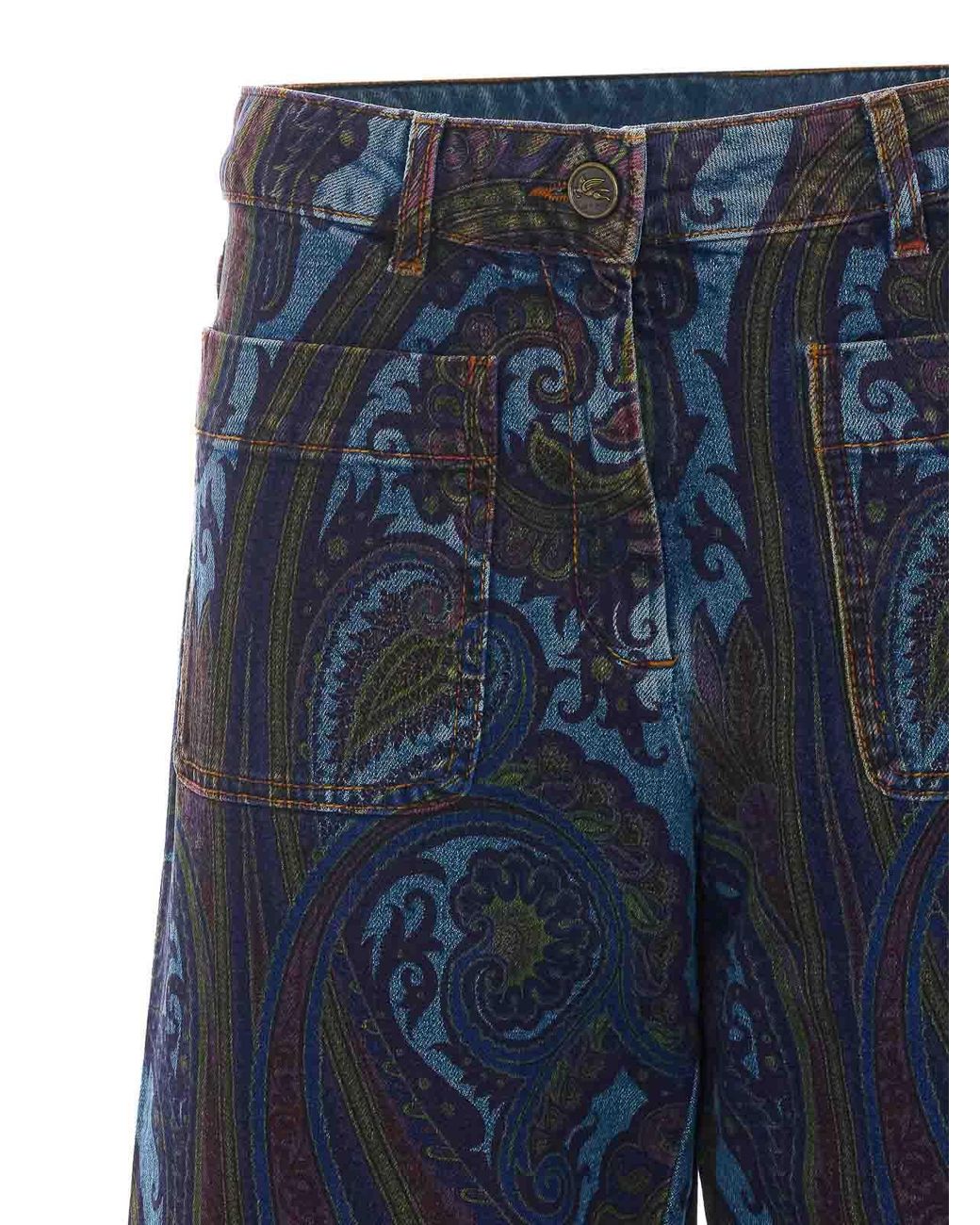 Vaqueros Rectos Etro de color Blue