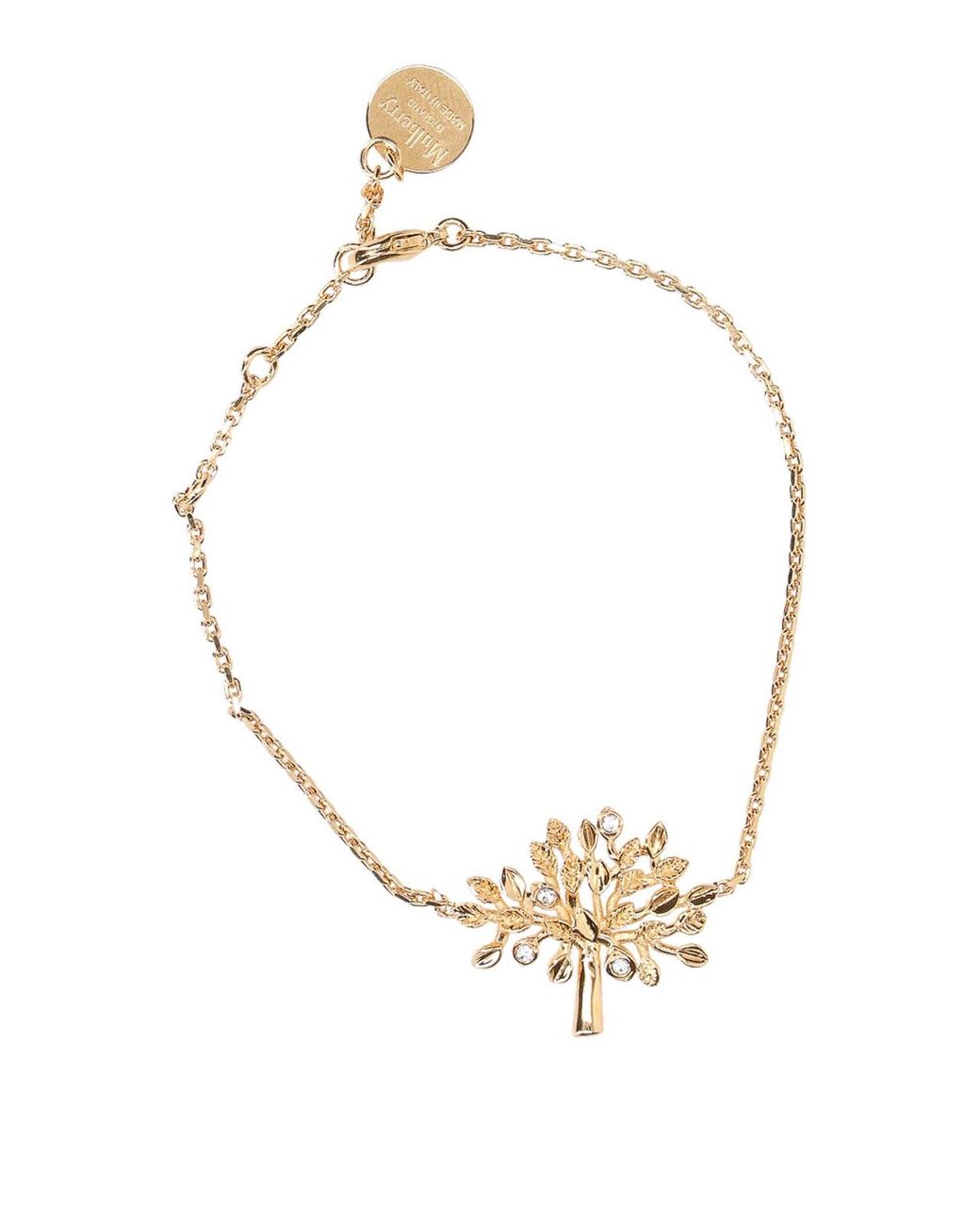 Mulberry Metallic Tree Bracelet