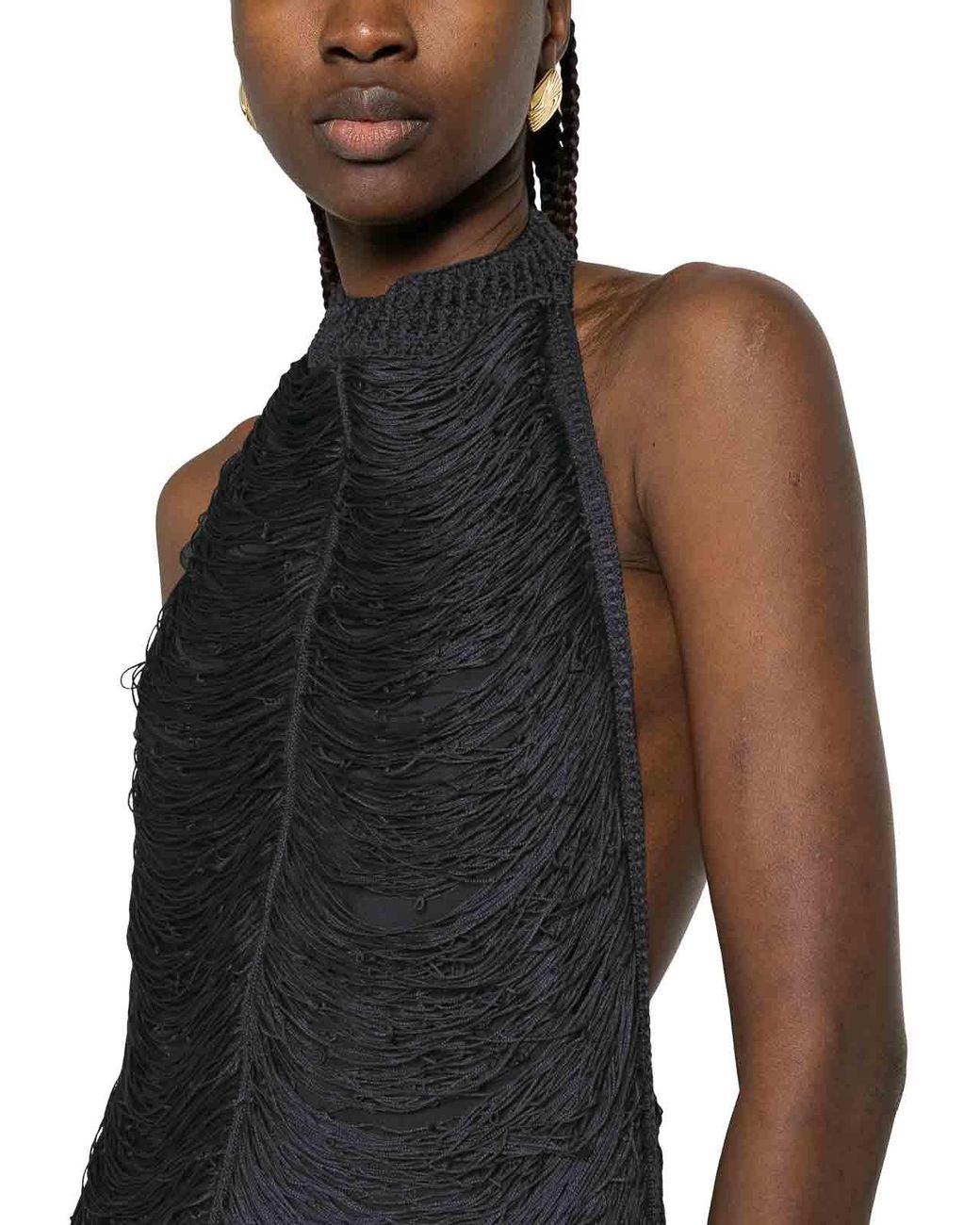 Vestido Largo Bless de color Black