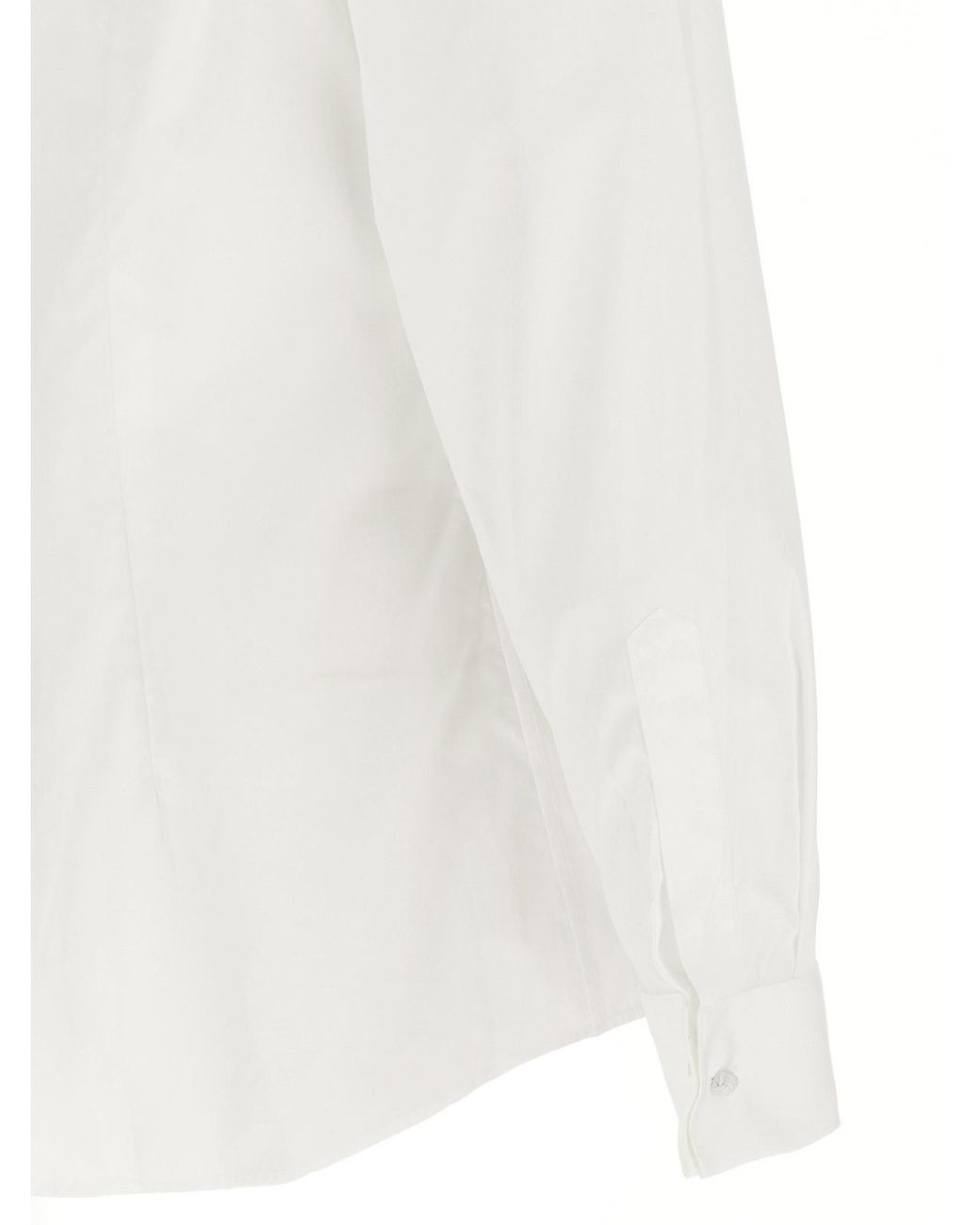 Pal Zileri White Tuxedo Shirt for men