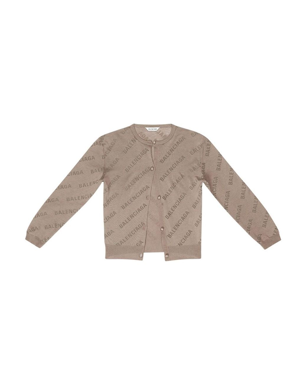 Balenciaga Natural Cotton Jumper