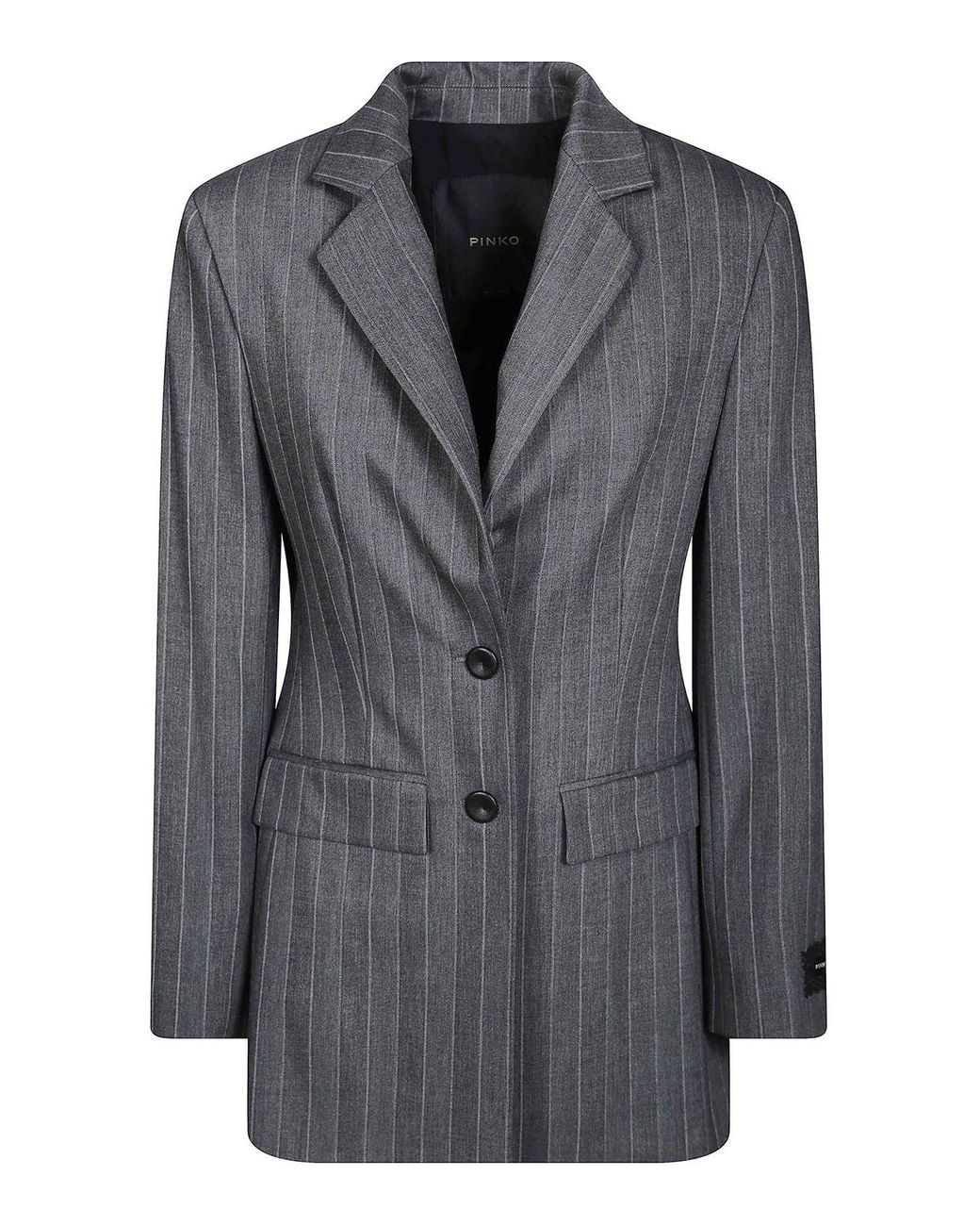 Pinko Black Gilia Wool Blend Jacket