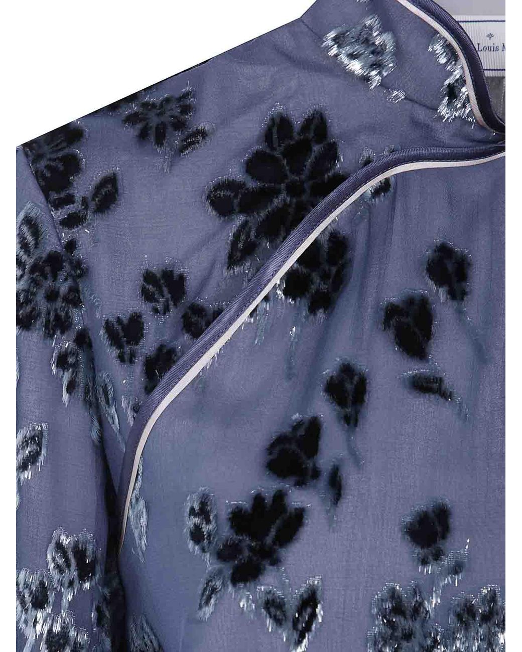 Pierre Louis Mascia Blue Vefio Dress