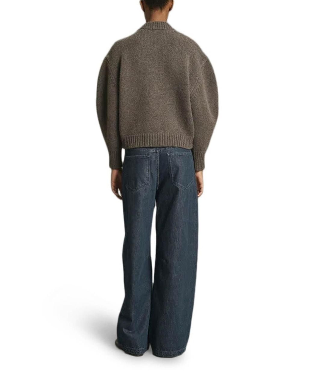 Soeur Brown Leonard Compact Wool Cardigan