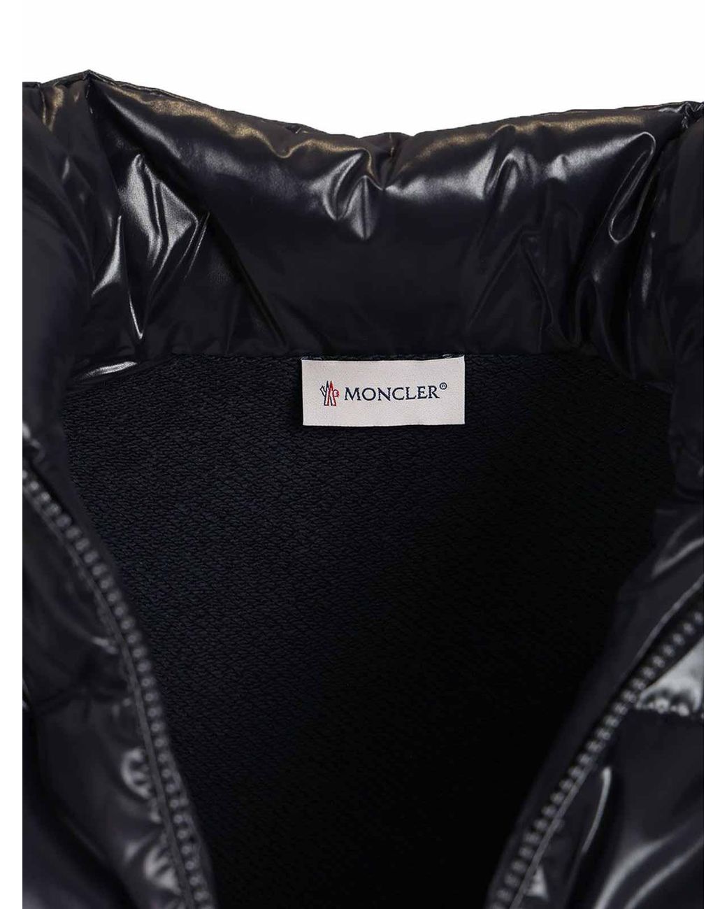 Moncler Black Zip-Up Sweatshirt