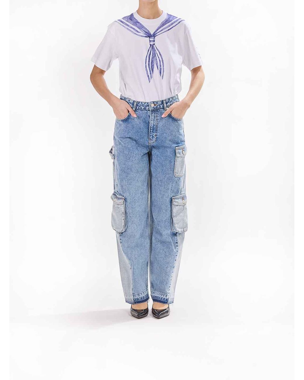 Jeans Boot-Cut Moschino de color Blue
