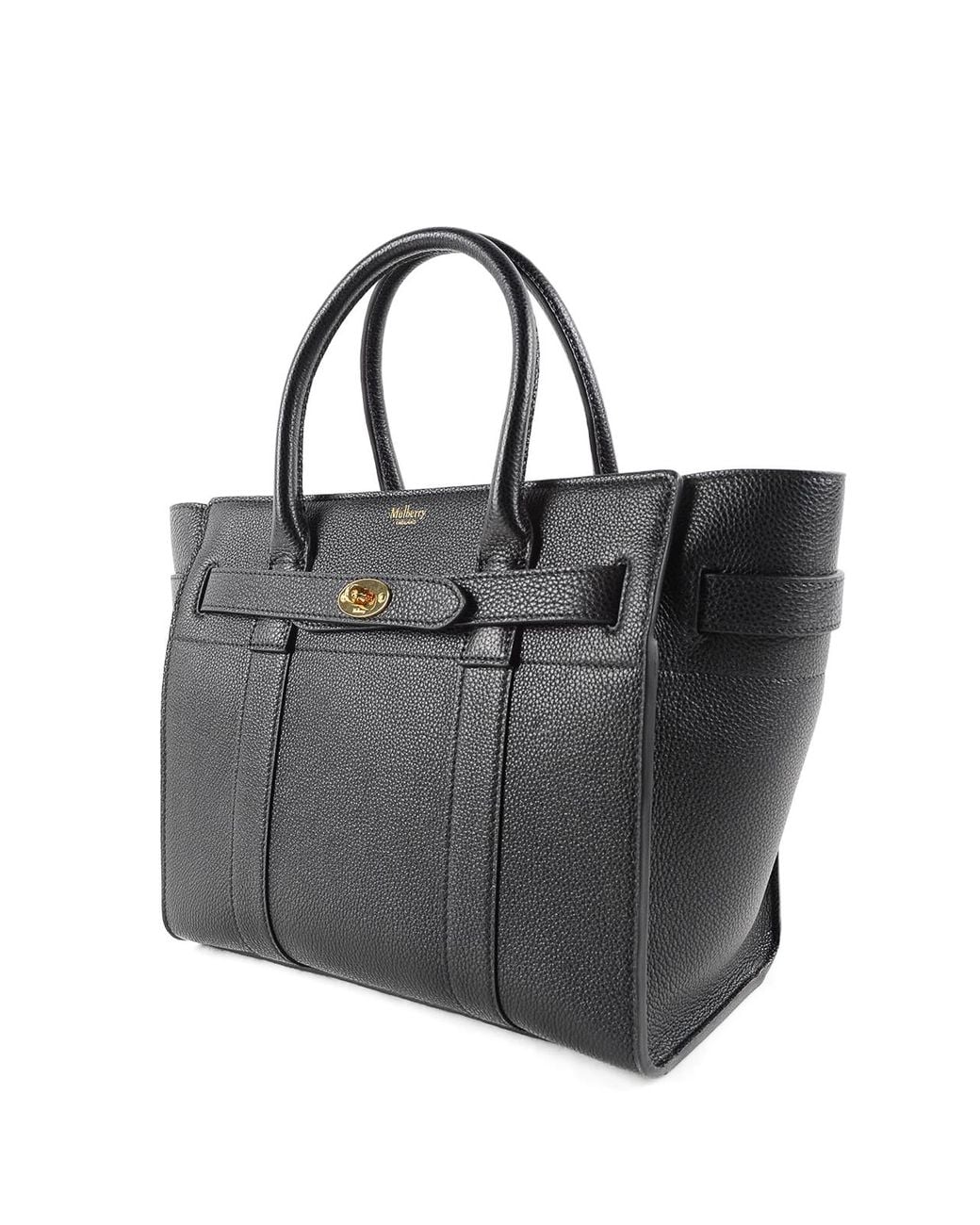 Mulberry Black Shopper